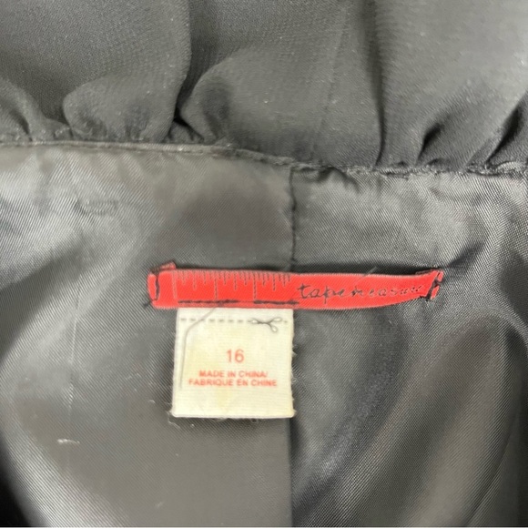 Anthropologie Black Ruffled Jacket - Picture 11 of 13